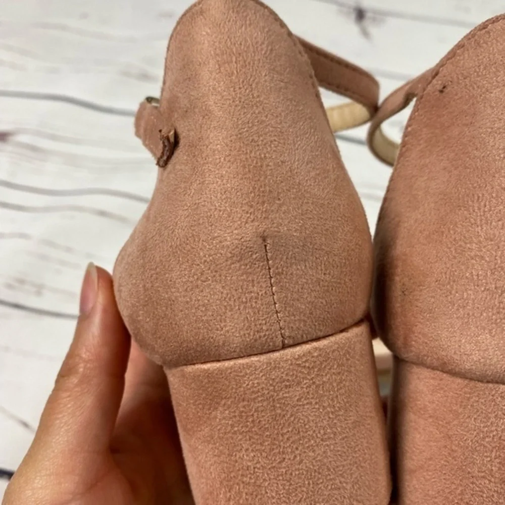 Calico‎ Kiki Pink Block Sandal